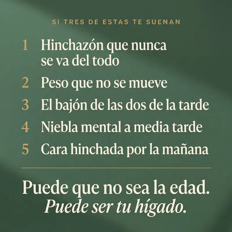 Si tres de estas te suenan: puede ser tu hígado