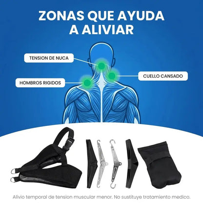 Dispositivo de tracción cervical portátil