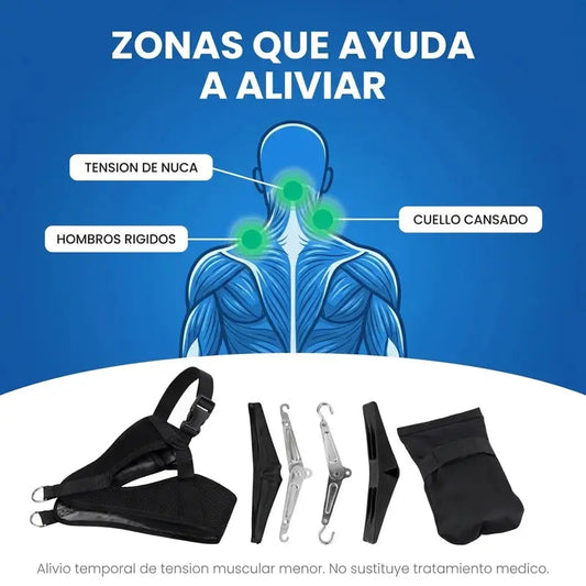 Dispositivo de tracción cervical portátil