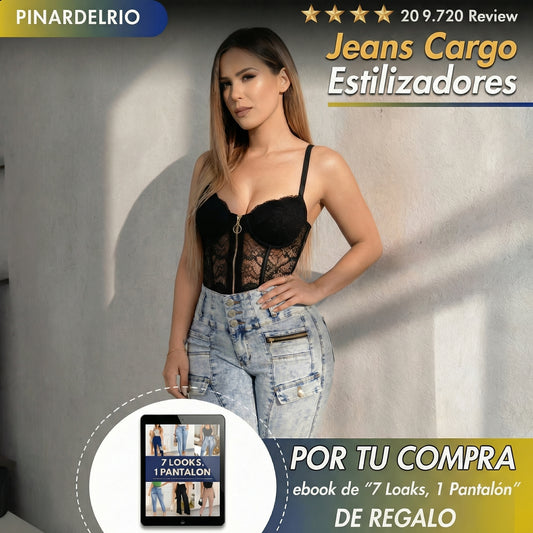 Moldea tu Silueta sin Faja. Control Inteligente de Abdomen y Levanta Glúteo en un Solo Jean.