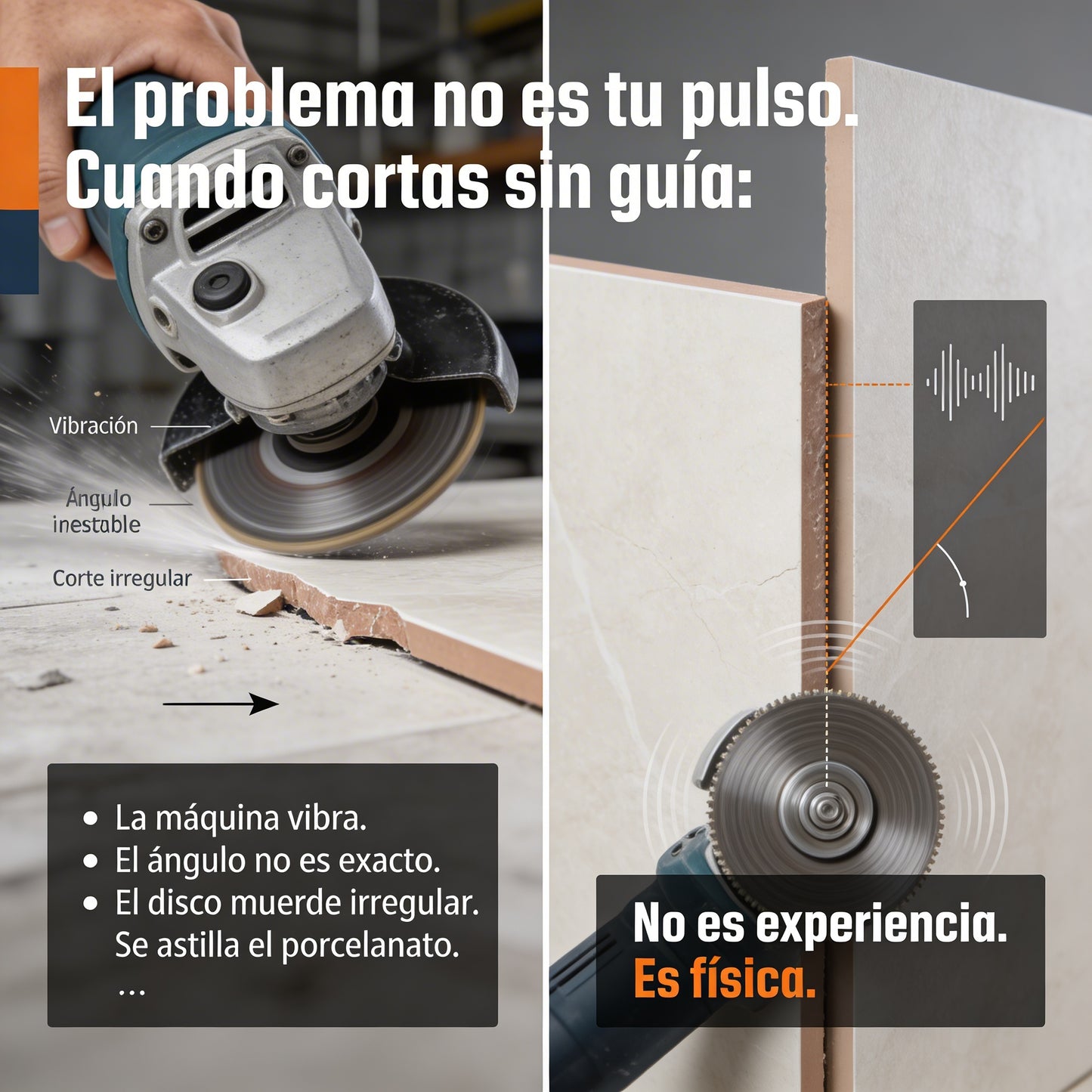 Convierte tu Amoladora en Herramienta de Precisión Profesional