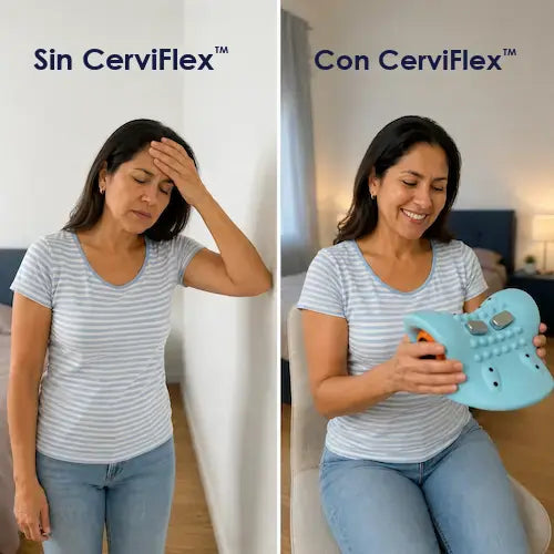 Sin CerviFlex y con CerviFlex