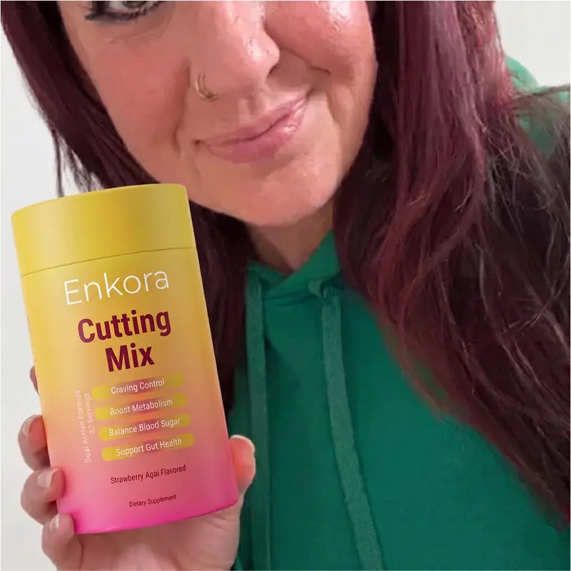 Clienta con su Enkora Cutting Mix
