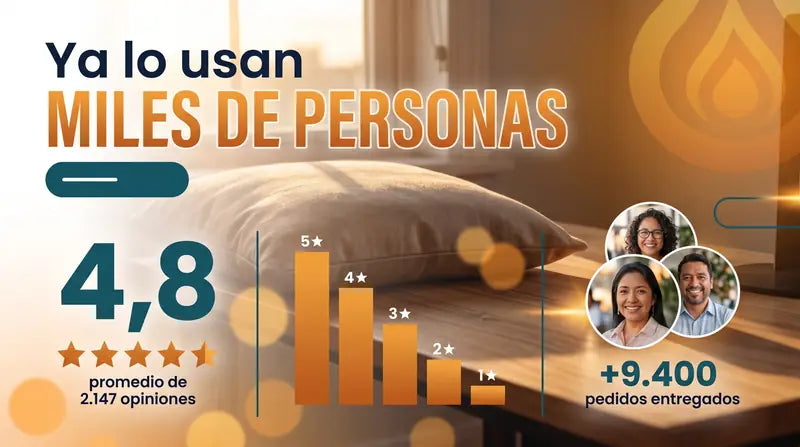 Ya lo usan miles de personas: 4,8 de promedio en 2.147 opiniones y mas de 9.400 pedidos entregados