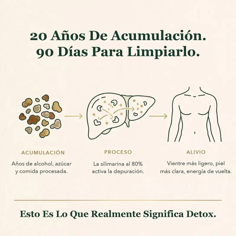 20 años de acumulación, 90 días para limpiarlo