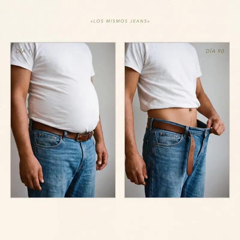 Los mismos jeans: día 1 y día 90