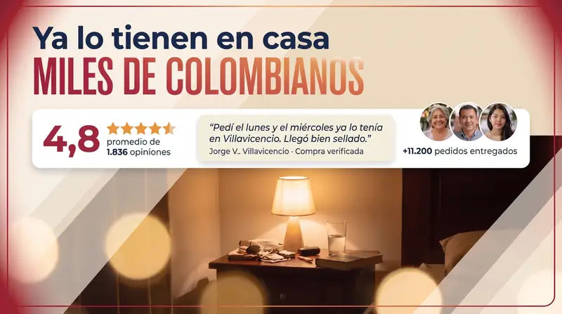 Ya lo tienen en casa miles de colombianos: 4,8 de promedio y mas de 11.200 pedidos entregados