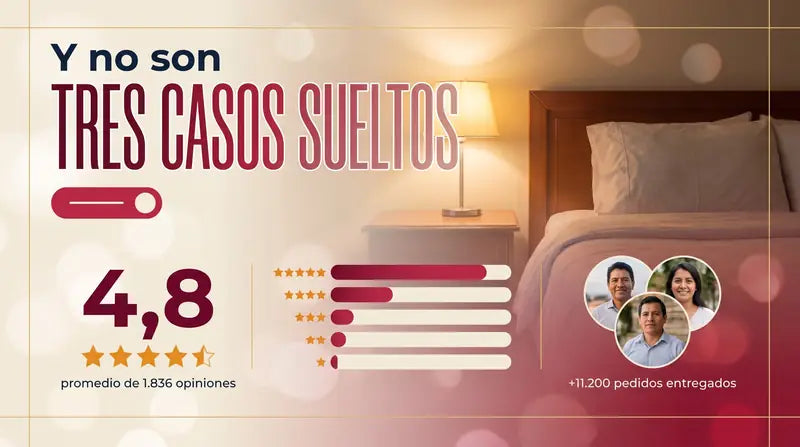 Y no son tres casos sueltos: 4,8 de promedio en 1.836 opiniones y mas de 11.200 pedidos entregados