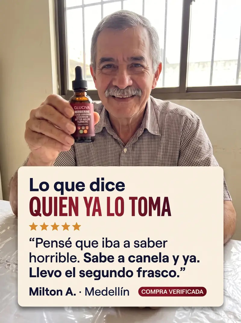Milton A. de Medellín: pense que iba a saber horrible, sabe a canela y ya, llevo el segundo frasco