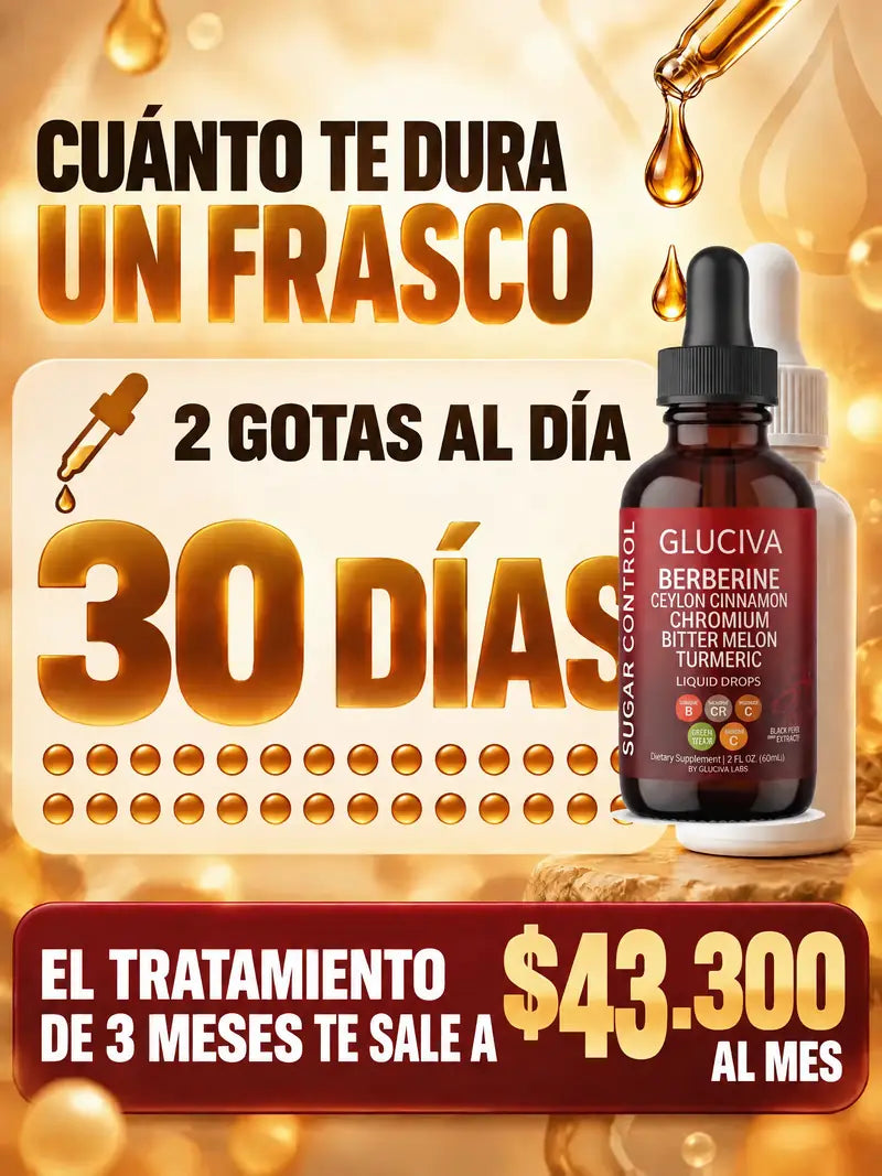 Cuanto te dura un frasco: 2 gotas al dia, 30 dias por frasco