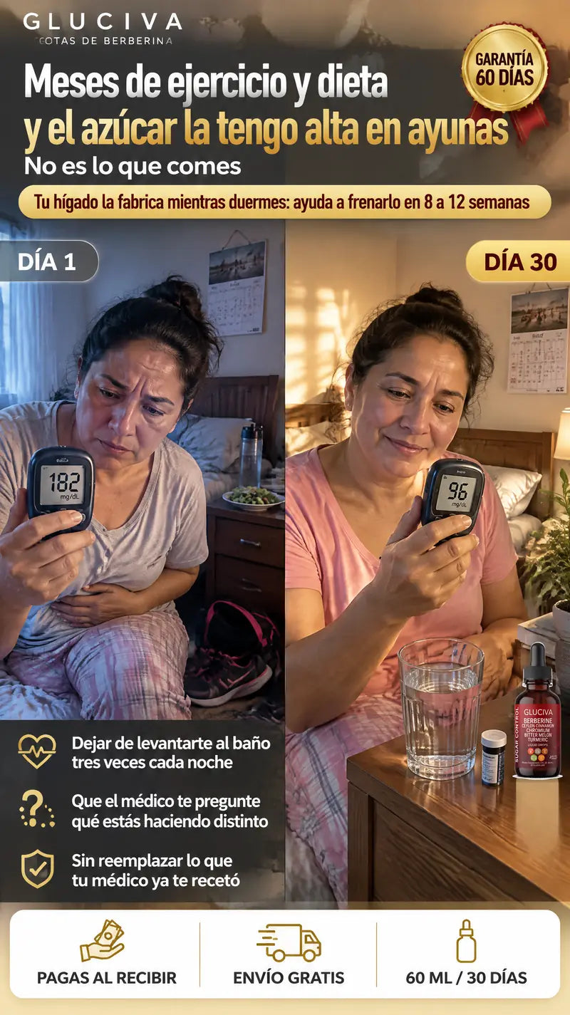 Meses de ejercicio y dieta y el azucar la tengo alta en ayunas: tu higado la fabrica mientras duermes