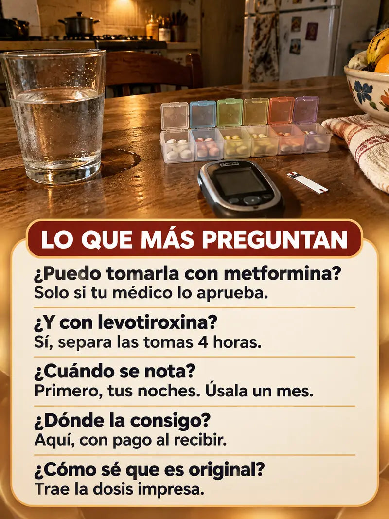 Lo que mas preguntan: metformina, levotiroxina, cuando se nota, donde se consigue y como saber que es original