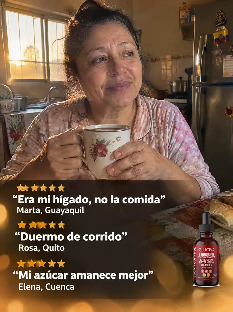 Era mi higado, no la comida. Duermo de corrido. Mi azucar amanece mejor
