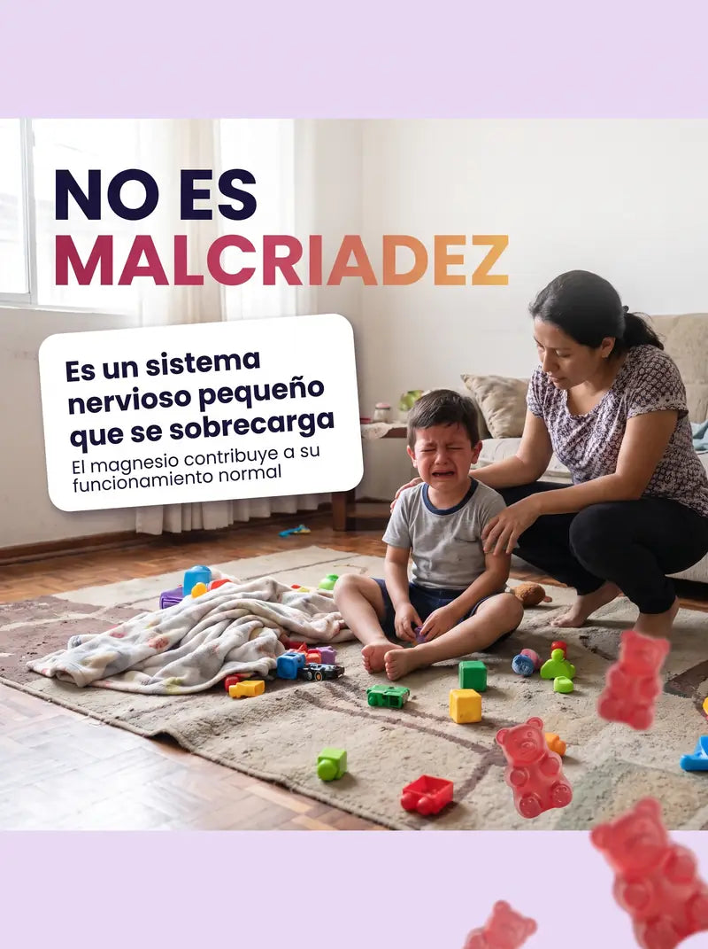 No es malcriadez: es un sistema nervioso pequeno que se sobrecarga