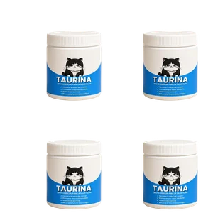 4 tarros de taurina para gatos